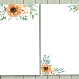 Stationery, Writing Paper Printables, Letter Paper, 5x7 Notepad, Card ...