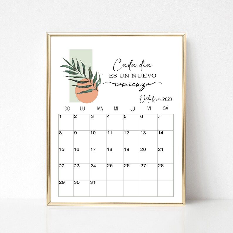 Wall Calendar 2023 Calendar Printable Monthly Quotes Calendar - Etsy