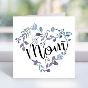 Mama Karte, alles Gute zum Geburtstag Mama, Geschenk für Mama, Mama Geburtstagskarte, DRUCKBAR