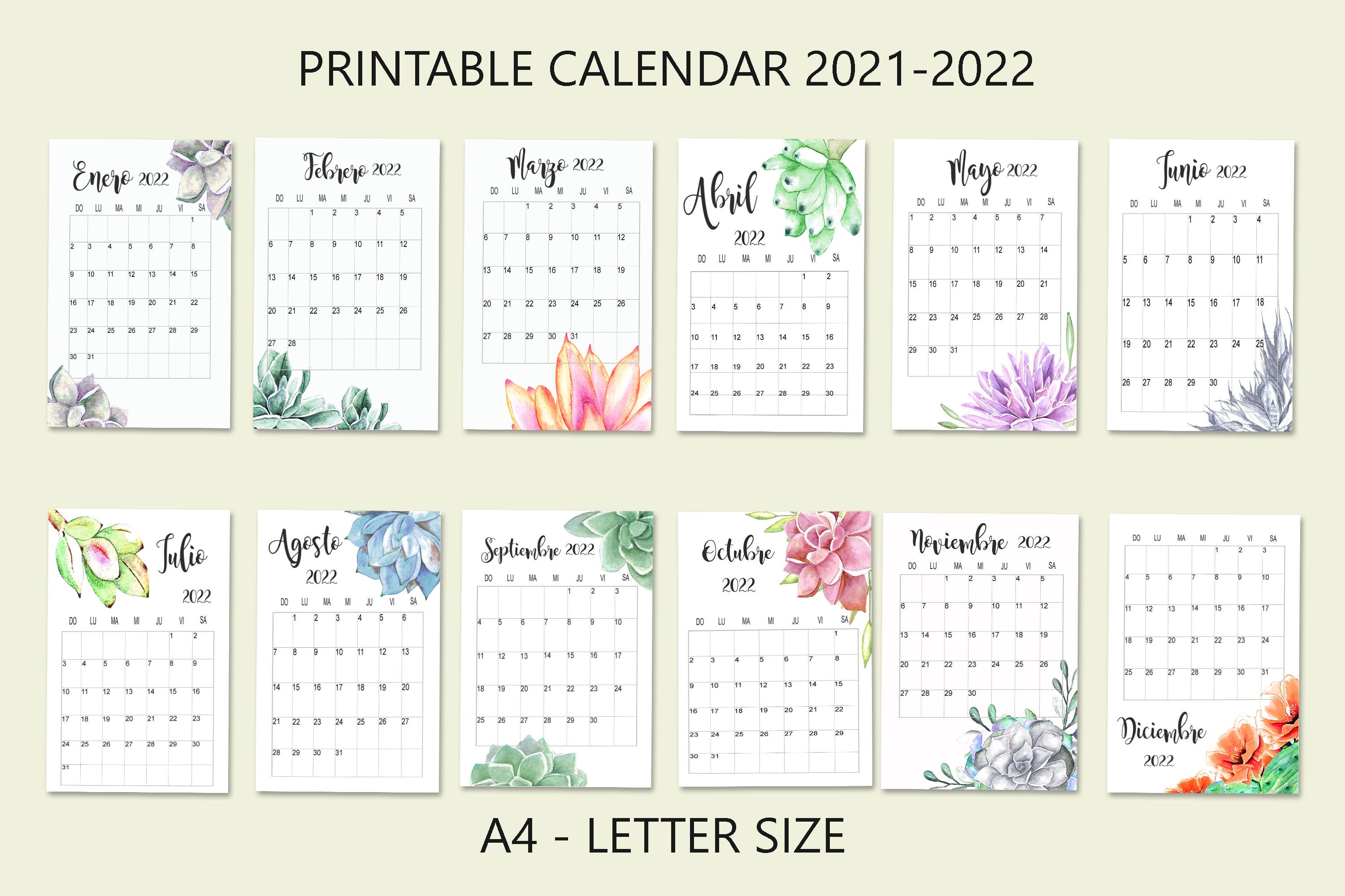 Calendar In Spanish Printable 2024 CALENDAR PRINTABLE