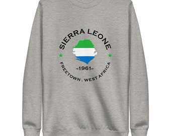 Sierra Leone Unisex Premium Sweatshirt