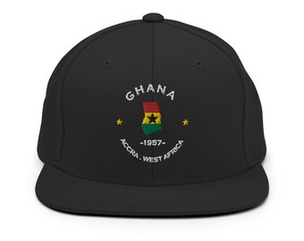 Ghanaian Snapback Hat