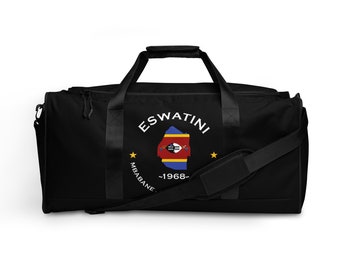 Eswatini Duffle bagAfrican Art, African American, Africans in Diaspora, Personalized gifts, Vintage