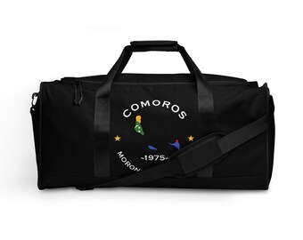 Comoros Duffle bag,African Tshirt,Africans in Diaspora,African American,African Couples,African Families,Gifts for Africans