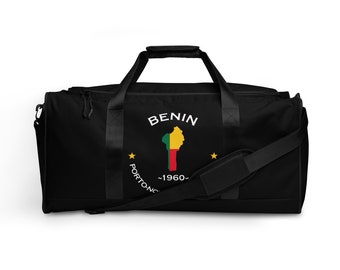 Benin Duffle bag,African Tshirt,Africans in Diaspora,African American,African Couples,African Families,Gifts for Africans