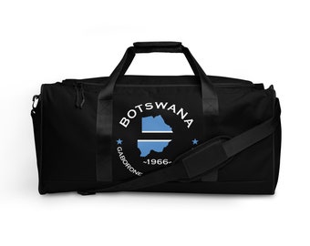 Botswana Duffle bag,African Tshirt,Africans in Diaspora,African American,African Couples,African Families,Gifts for Africans