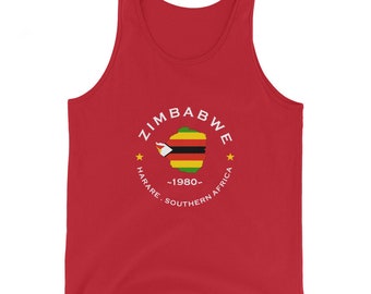 Zimbabwean Unisex Tank Top