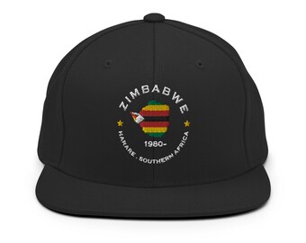 Zimbabwean Snapback Hat