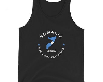 Somalia Unisex Tank Top