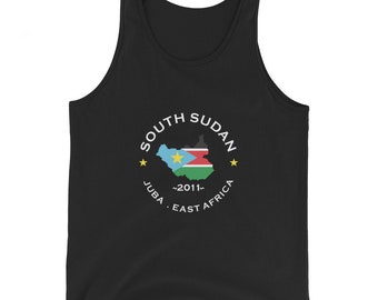 South Sudanese Unisex Tank Top