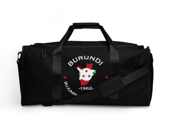 Burundi Duffle bag,African Tshirt,Africans in Diaspora,African American,African Couples,African Families,Gifts for Africans