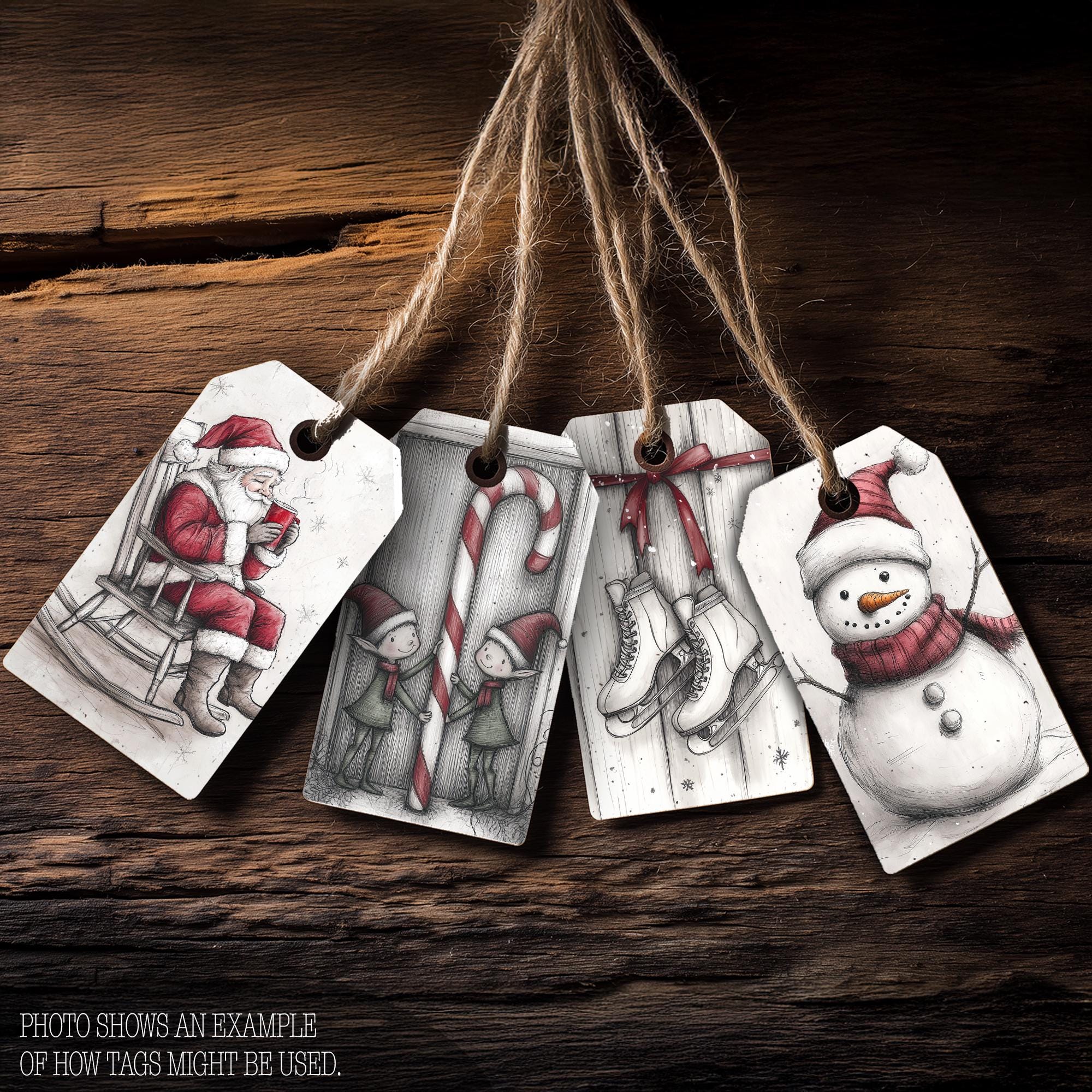 Snowy Tales Junk Journal Kit: Printable Christmas Pages & Ephemera ...