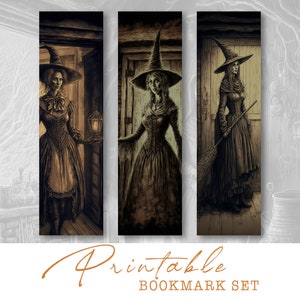 Witchcraft Printable Bookmarks | Witchy Tags for Junk Journals | Pagan Ephemera Kit | Scrapbook Printable | Digital Download