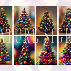Atc Christmas Cards, Christmas Digital Ephemera, Printable Atc Cards ...