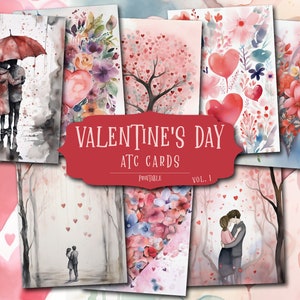 Diário de Junk do Dia dos Namorados, Dia dos Namorados Digital, Páginas para Imprimir do Diário de Junk, Álbum de Recortes de Amor, Etiquetas para Presentes de Dia dos Namorados, Cartões de Felicitações