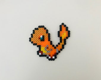 charmander pokemon perler pokemon pixel art - fortnite perler beads skins