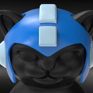 3D model of Cat Helmet STL for 3D Print