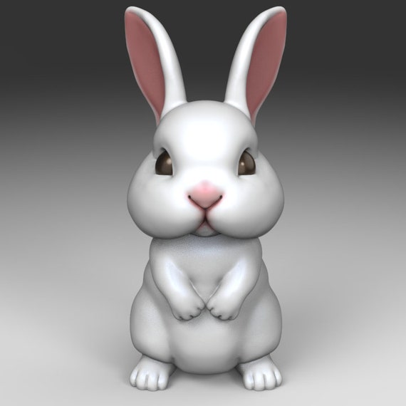 Buy 3D Model of Cute Rabbit for 3dprint Online in India - Etsy Buy 3D Model of Cute Rabbit for 3dprint Online in India - Etsy