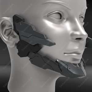 3D Model of Cyborg Jaws V4