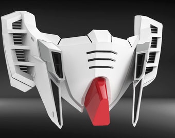 3D Model of Mecha V6 Mask for 3DPrint