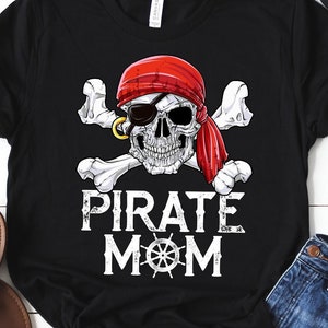 Pirate Mom Shirt / Pirate Shirt / Pirates Gifts / Jolly Roger / Tampa ...