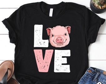 Pig Heartbeat Pigs Lover Cute Pet Funny Gifts Idea for Men Women Sweatshirt