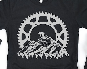 Mountain Biking Shirt / Biker Gifts / Bike Lover Gift / Bicycle Sport / Cyclist Shirts / Bikers Tee / Tank Top / Hoodie