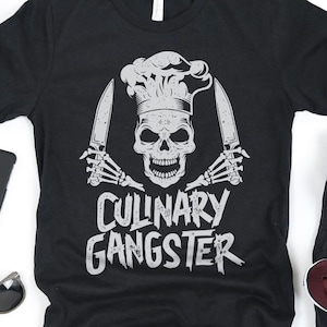 Culinary Gangster Cool Cooking Chef Gifts For Men Shirt & Hoodie 