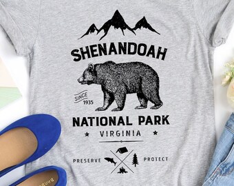 Shenandoah National Park Shirt / National Parks / National Park Gifts / Shenandoah Virginia / Blue Ridge Mountains / Tank Top / Hoodie