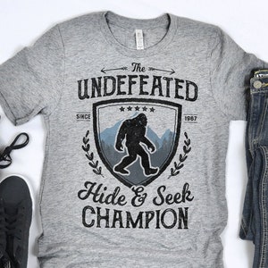 Bigfoot Undefeated Shirt / Bigfoot Shirt / Bigfoot Gifts / Bigfoot / Yeti Shirt / Sasquatch Shirt / Bigfoot Tshirt / Tank Top / Hoodie