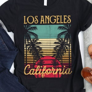 Los Angeles California Vintage Shirt / California Shirt / LA California Gift / California Tshirt / California Tee Tank Top Hoodie