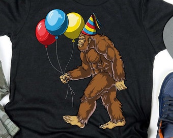 Bigfoot Birthday Shirt / Bigfoot Shirt / Bigfoot Gifts / Bigfoot / Yeti Shirt / Sasquatch Shirt / Bigfoot Tshirt / Tank Top / Hoodie