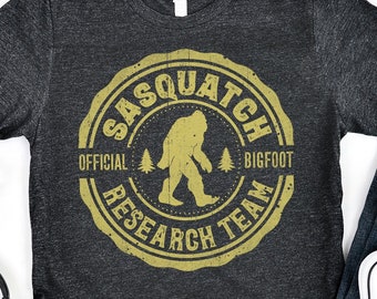 Bigfoot Sasquatch-tröja / Bigfoot-tröja / Bigfoot-presenter / Bigfoot / Yeti-tröja / Sasquatch-tröja / Bigfoot-t-shirt / linne / huvtröja