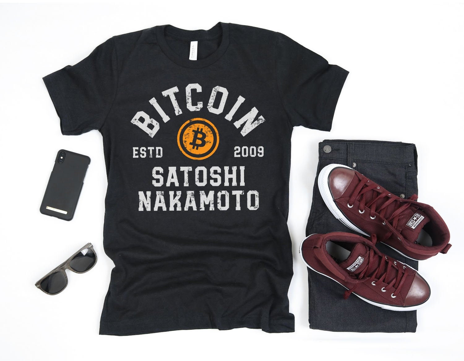 Bitcoin Shirt / Bitcoin Gifts / Satoshi Nakamoto Shirt / Bitcoin Design / Crypto Currency Shirts / Crypto Print / Tank Top / Hoodie