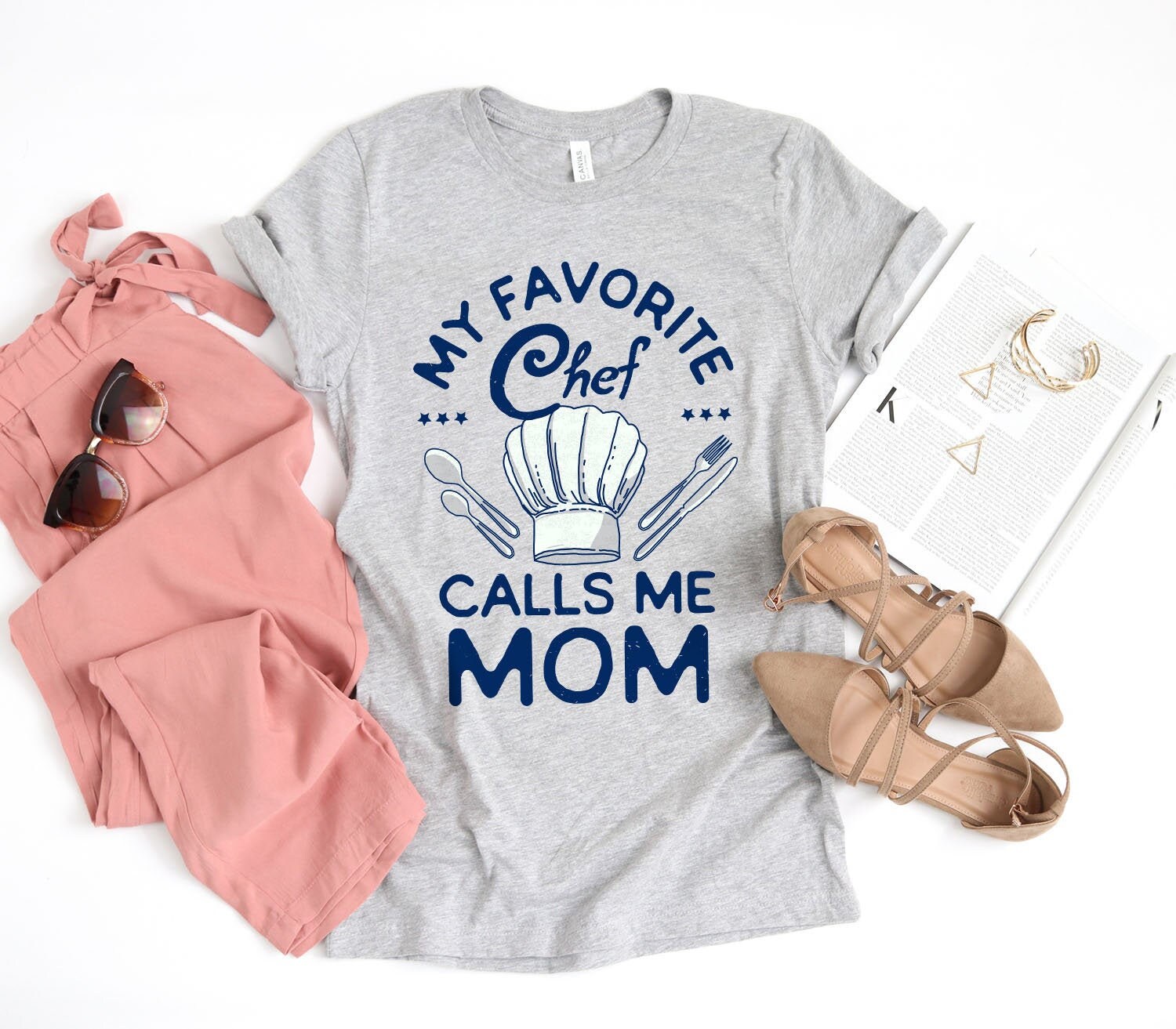 Favorite Chef Mom Shirt / Gifts for Chefs / Cooking Gift / Etsy