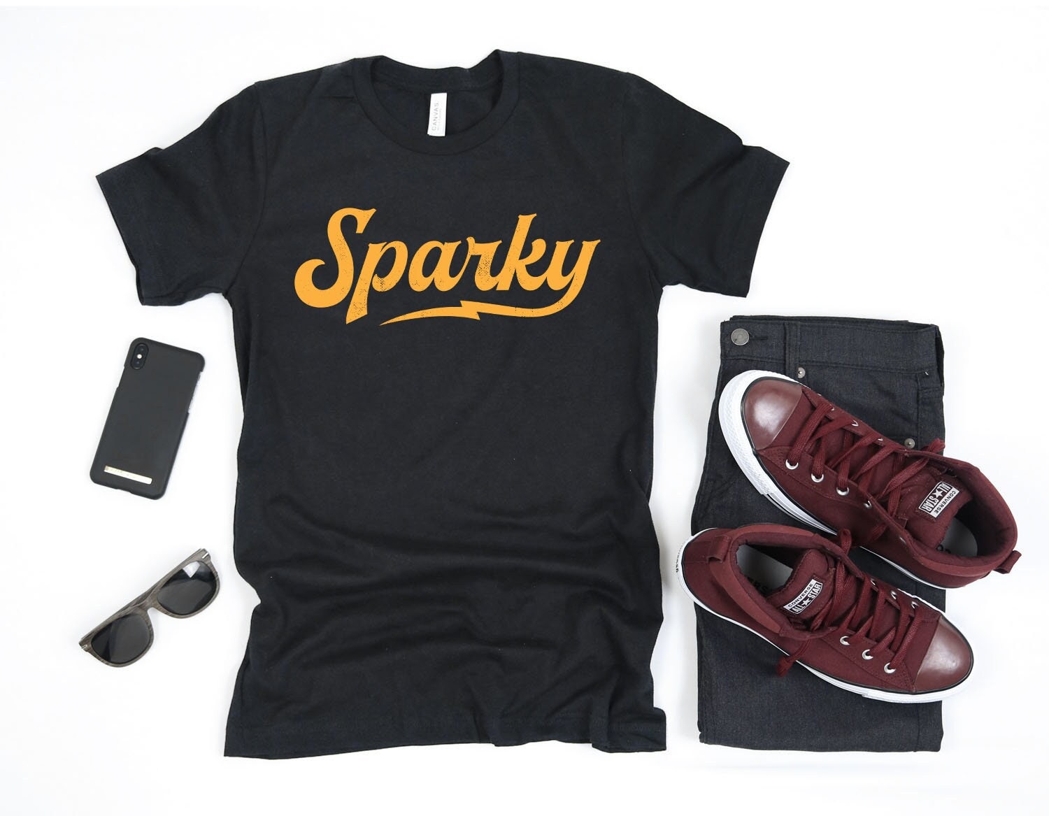 Sparky Electrician Shirt / Electricians Gift / Electric Technician / Electrical Engineer / Funny Electronics / Tank Top / Hoodie