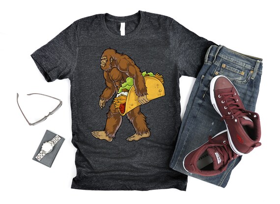 bigfoot taco shirt