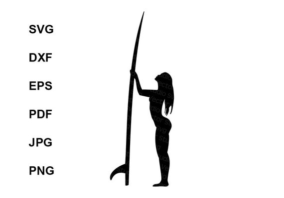 Surfer Girl Silhouette SVG Woman Surfer Svg Love Surfing Svg Surfboard Surf Svg Vinyl Cut Files Stickers Design Svg Dxf Eps Pdf Png Jpg