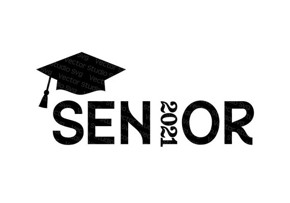 Download Senior 2021 Svg Graduation Cap Svg Class Of 2021 Clipart | Etsy
