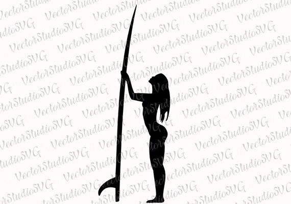 Download Surfer Girl Silhouette Svg Woman Surfer Svg Love Surfing Svg Surfboard Surf Lover Gift Vinyl Cut Files Stickers Design Svg Dxf Eps Pdf Png Clip Art Art Collectibles