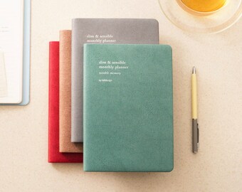 Jstory Medium Personal Monthly Planner X2 14 Sheets Brown - View #12