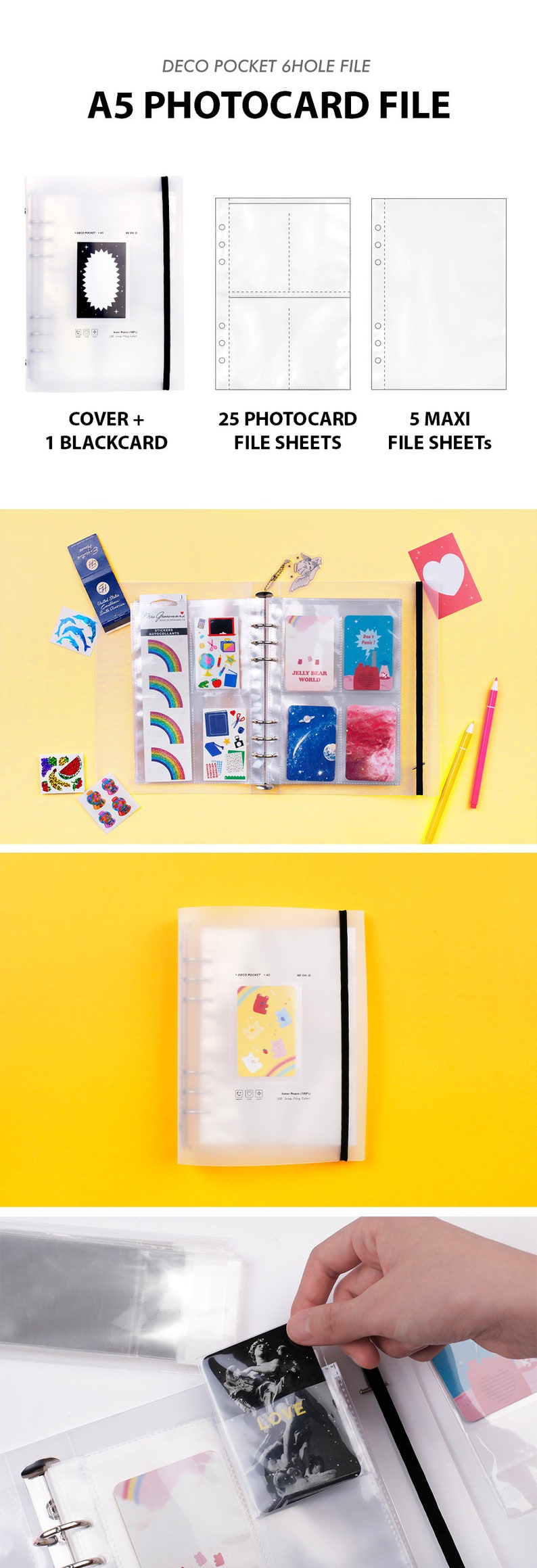 BINDER COVER A5 REFILLS Diary Diy Planner Shinning Etsy Australia