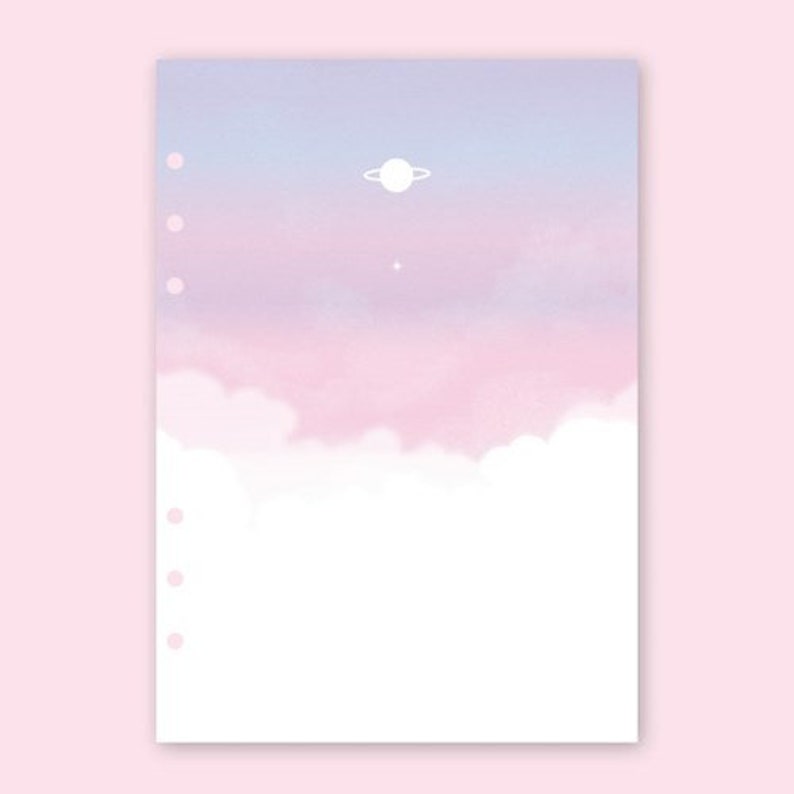 A5 PLANNER REFILL Printed Planner Inserts Plain Plan Etsy