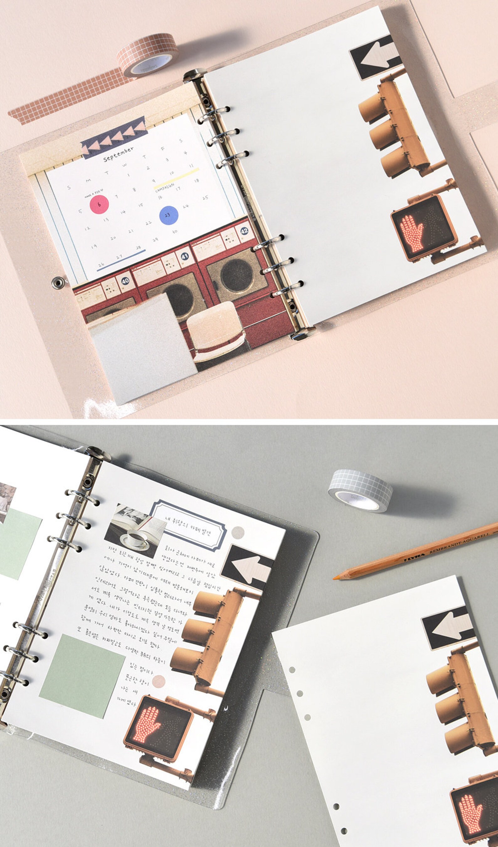 A5 PLANNER REFILL 25 Sheets Printed Planner Inserts Plain Etsy