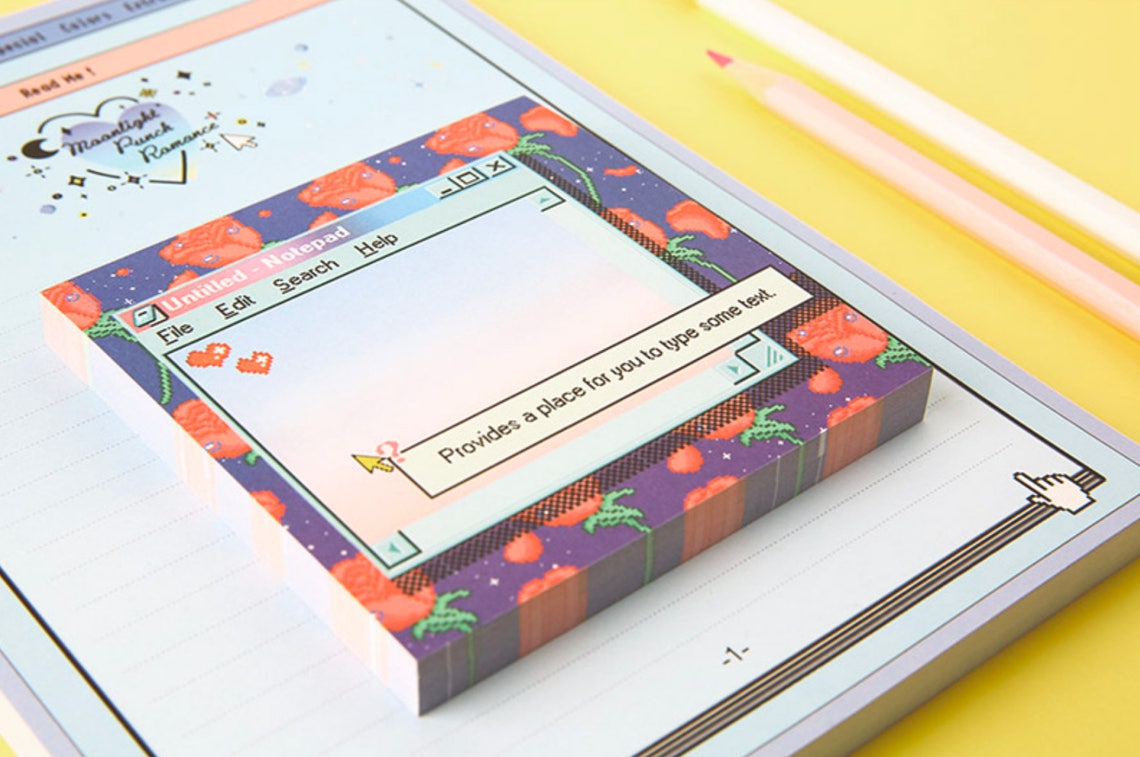 MEMO PAD Colorful Memo Memopad Notepad Christmas Gift Etsy