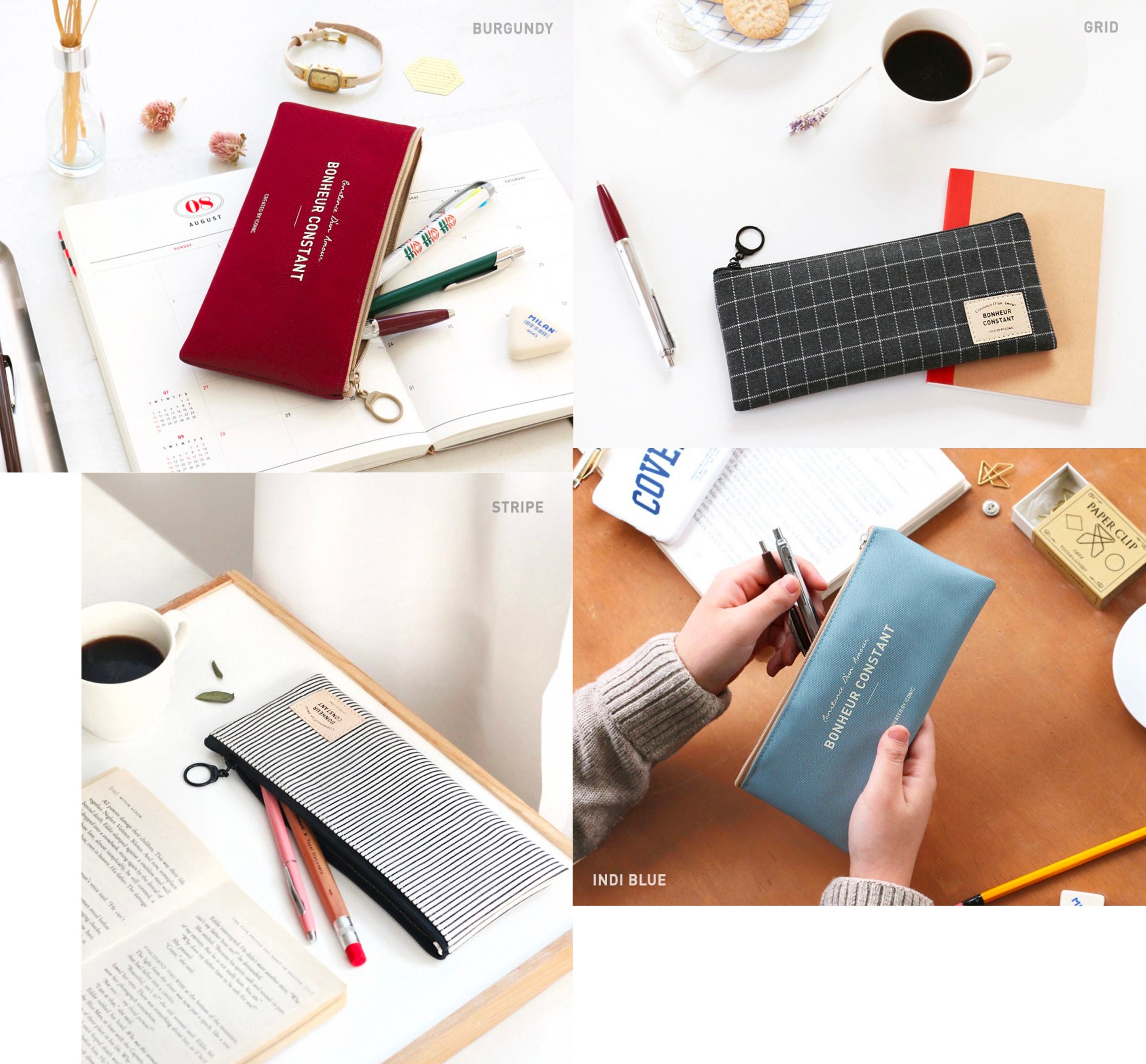 PENCIL CASE Pen Case Bullet Journal School Supplies Etsy