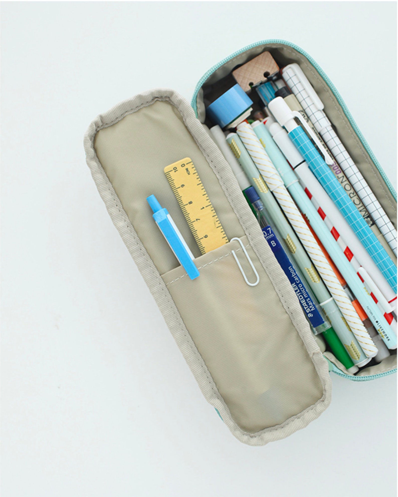 COTTON PENCIL CASE 6 Colors Pen Case Bullet Journal Etsy