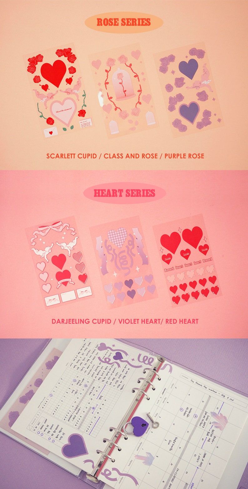 STICKERS DECO Diary Deco Pack Planner Stickers Journal Etsy