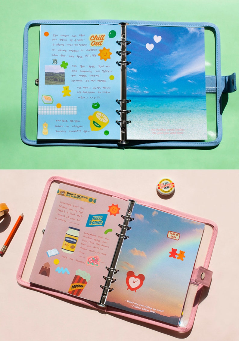  LUCALAB  A5 PLANNER REFILL Insertos de planificador 
