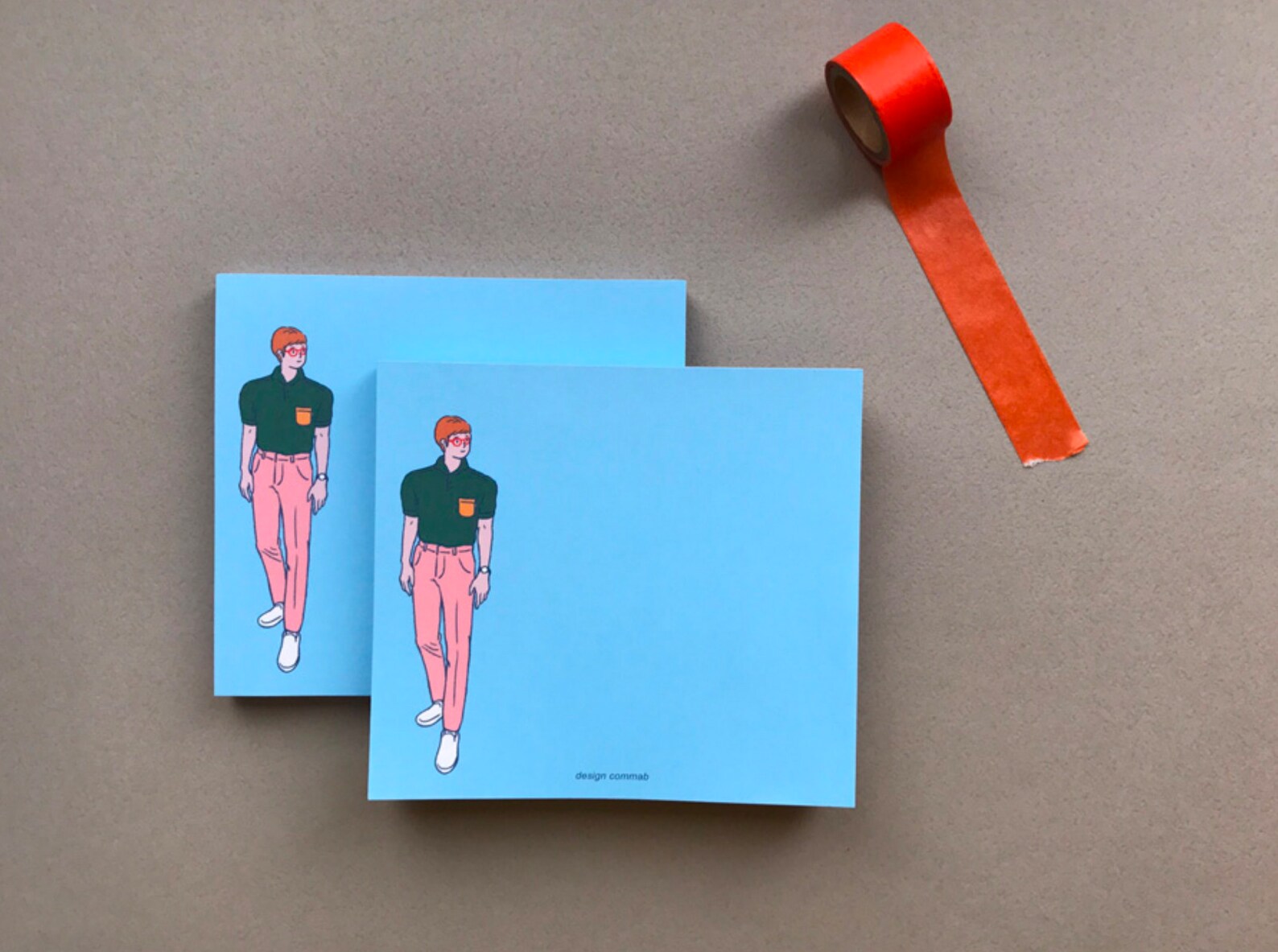 BOY MEMO Colorful Memo Memopad Notepad Christmas Gift Etsy